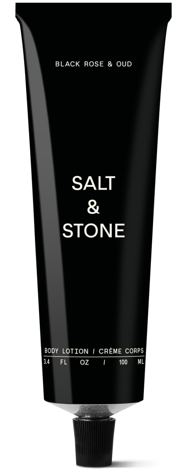 Salt & Stone Body Lotion for Women & Men | Neroli & Basil | Hydrates, Nourishes & Softens Skin | Restores Dry Skin | Fast-Absorbing | Cruelty-Free & Vegan | 3.4 fl oz