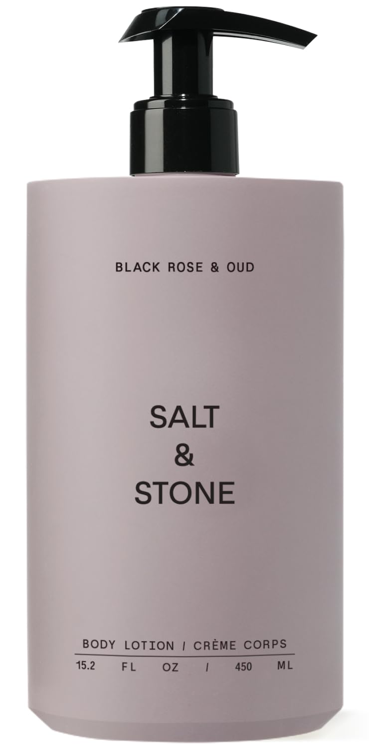 Salt & Stone Body Lotion for Women & Men | Neroli & Basil | Hydrates, Nourishes & Softens Skin | Restores Dry Skin | Fast-Absorbing | Cruelty-Free & Vegan | 3.4 fl oz