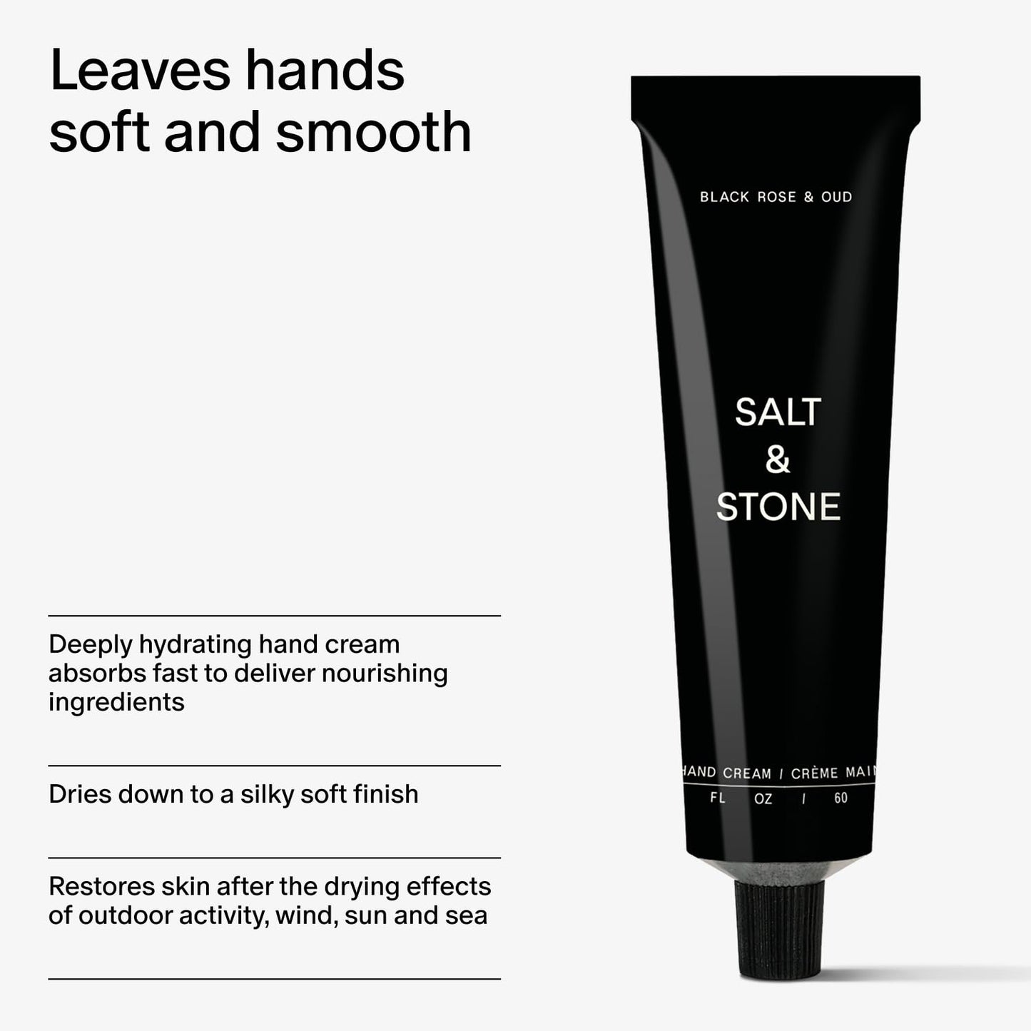 Salt & Stone Body Mist + Body Lotion Bundle | Black Rose & Oud