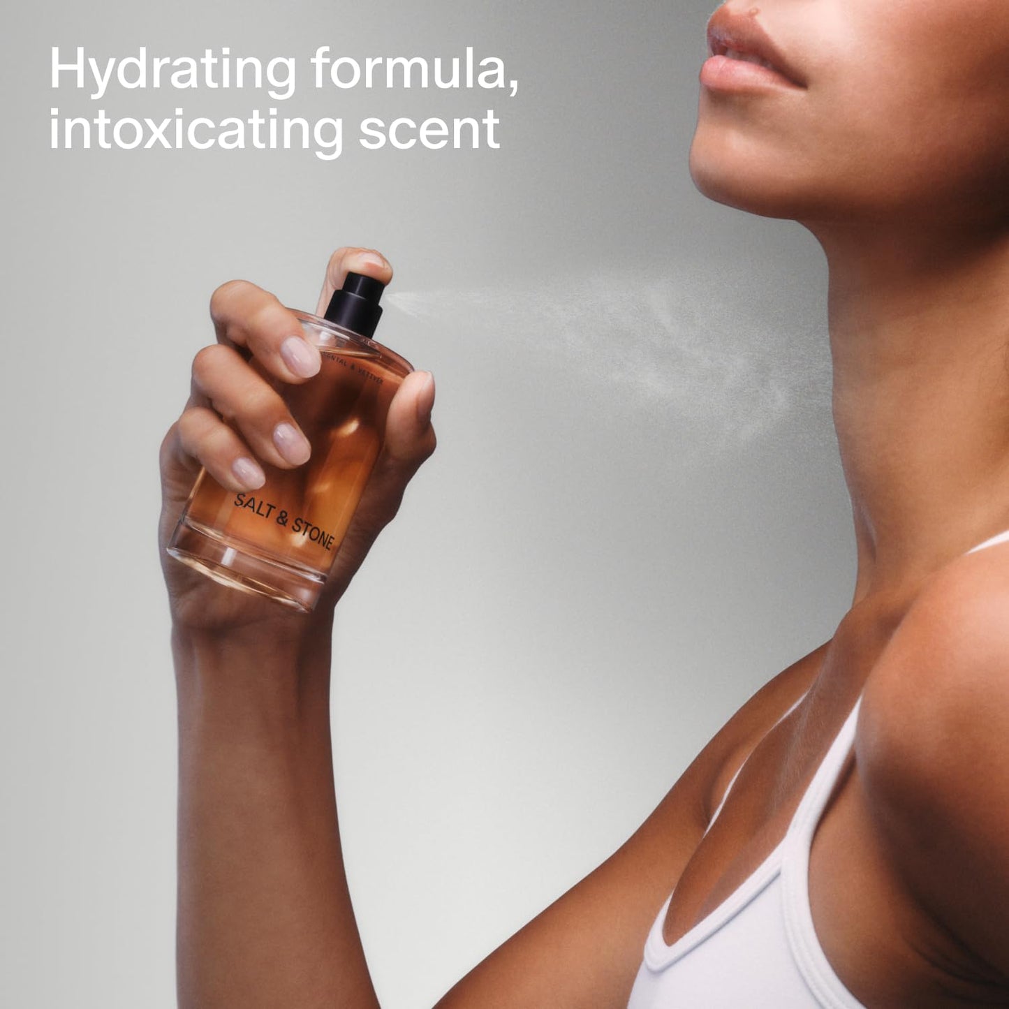 Salt & Stone Signature Scent Duo Set | 48 Hour Aluminum-Free Deodorant & Hydrating Body Mist | Skincare-Infused Deodorant & Body Spray | Santal & Vetiver